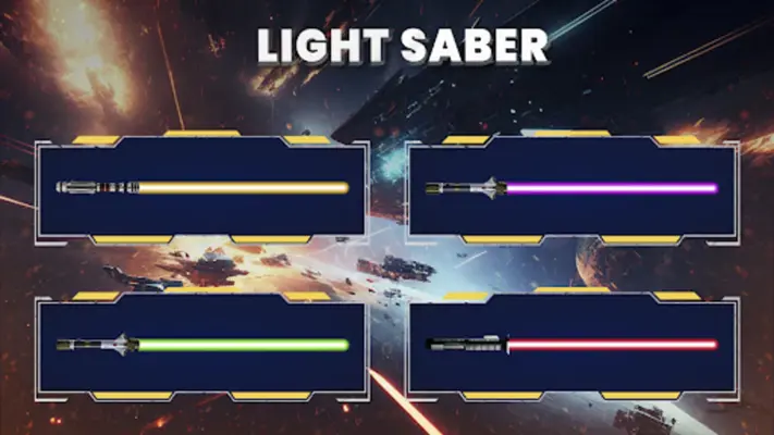 Lightsaber - Gun Simulator android App screenshot 1